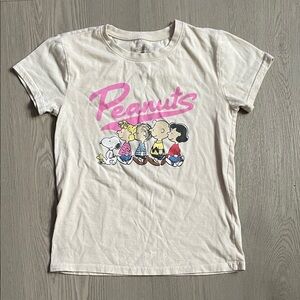 Peanuts gang Charlie Brown snoopy t shirt